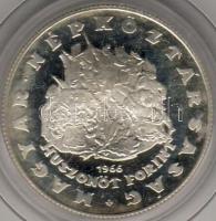 1966. "Zrínyi" sor 25Ft, 50Ft ezüst, díszdobozban T:PP! R!