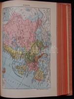 1913 Kis Larousse lexikon kb 6000 metszettel, fényképekkel és térképpel, Illusztrált egészvászon köt...