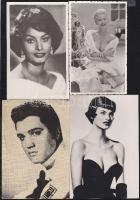 4 db színész fotó és egy belépő a Puskás Ferenc válogatott és a Real Madrid mérkőzésére