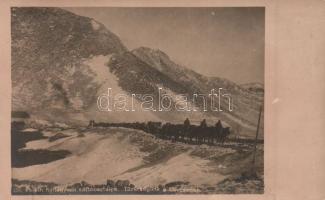 Military WWII, Hungarian artillery at the Lovcsen