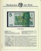 Richard Borek:"Banknoten der Welt" gyűrűs bankjegy gyűjtőalbum, összesen 61db ország bankj...