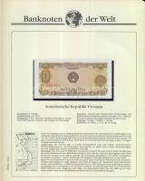 Richard Borek:"Banknoten der Welt" gyűrűs bankjegy gyűjtőalbum, összesen 61db ország bankj...