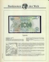 Richard Borek:"Banknoten der Welt" gyűrűs bankjegy gyűjtőalbum, összesen 61db ország bankj...