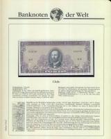 Richard Borek:"Banknoten der Welt" gyűrűs bankjegy gyűjtőalbum, összesen 61db ország bankj...