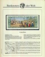 Richard Borek:"Banknoten der Welt" gyűrűs bankjegy gyűjtőalbum, összesen 61db ország bankj...