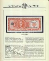 Richard Borek:"Banknoten der Welt" gyűrűs bankjegy gyűjtőalbum, összesen 61db ország bankj...