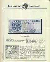 Richard Borek:"Banknoten der Welt" gyűrűs bankjegy gyűjtőalbum, összesen 61db ország bankj...