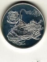 1993,94,95 "Régi dunai hajók" 3x500Ft ezüst, díszdobozban T:PP!