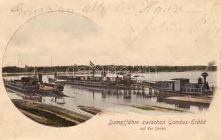 Gombos - Erdőd Dampffähre