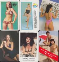 25 db klf erotikus kártyanaptár az 50-es 60-as évekből