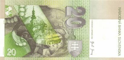 Szlovákia 1995. 50K + 1997. 100K + 2004. 20K + 100K + 2006. 20K t.II+,III