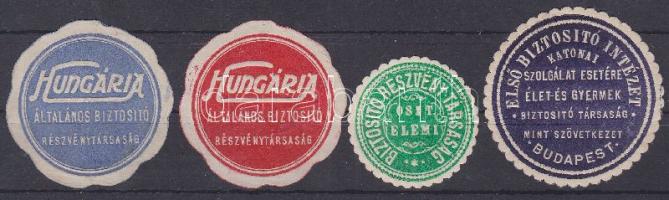 4 db biztosítós magyar levélzáró