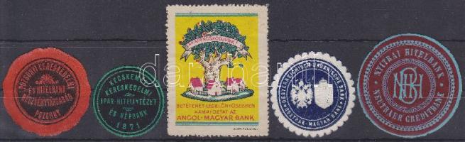 5 db klf banki levélzáró