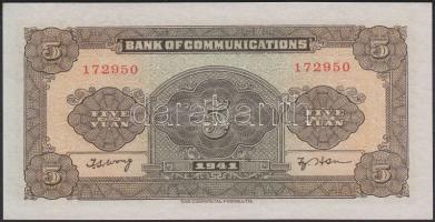 Kínai Köztársaság 1941. 5Y T:I