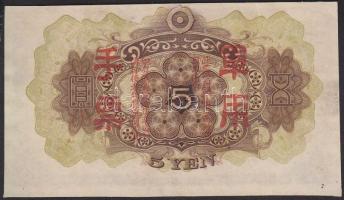 Kínai Köztársaság / katonai kiadás 1938. 5Y T:I