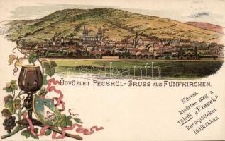 Pécs litho, Franck reklám