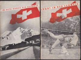 1939 Im auto durch die Schweiz + Sport in der Shweiz