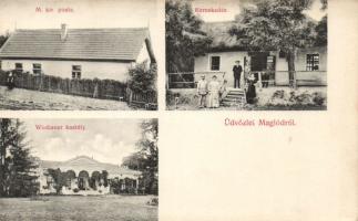 Maglód a Wodianer-kastéllyal és kereskedéssel