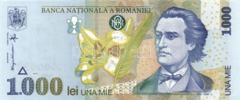 Románia 1998. 1000L, 5000L + 1999. 2000L "Napfogyatkozás" + 2000. 10.000L + 2001. 50.000L T:I(egyik II-)