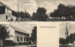 Szakony Szabó Samu házával