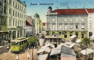 Zágráb mit Straßenbahn