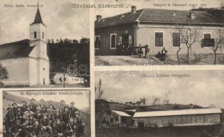 Kárász Kőszénbányával, Kühnel Márton odugyárával és Gáspárik Jánosné vegyeskereskedésével