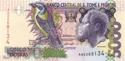 St.Tomé & Principe 1996. 5000D T:I