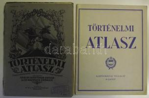 2 db régi történelmi atlasz