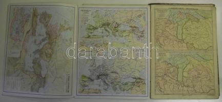2 db régi történelmi atlasz