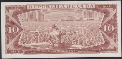 Kuba 1964. 10P "SPECIMEN" felülbélyegzéssel T:I