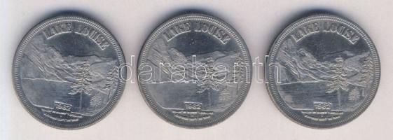 Kanada 1982. "Banff Lake-Louise Dollar" (3x) zseton T:3
