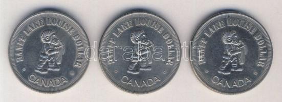 Kanada 1982. "Banff Lake-Louise Dollar" (3x) zseton T:3