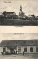 Nagymagyar with christian co-operative store