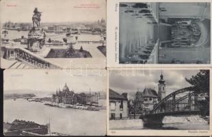 35 db régi lap legnagyobbrészt Budapest és Magyarország, kevés Balkán