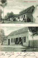 Cseklész with the shop of Albert Fleischmann