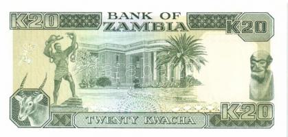 Zambia 1989. 5K sign.8 + 10K sign.8 + 1989-91. 20K sign.9 T:I