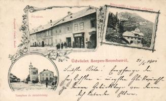 Szepesszombat with Hotel Rózsa