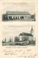 Sveti Petar Cvrstec the shop of M. Stern and church