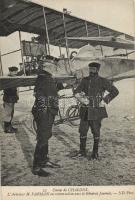 H. Farman with General Journée