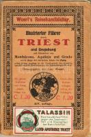 1900 Trieszt utikönyv / Illustrierter Führer durch Triest und Umgebung