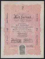 1849. 2Ft "Kossuth-bankó" T:II restaurált