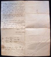 1792 Márkus Pálné Rab Erzsébet Testamentum tétele - Hajdúböszörmény