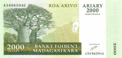 Madagaszkár 2006. 2000A + 5000A T:I