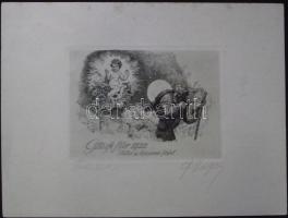 15 db klf magyar és külföldi ex libris