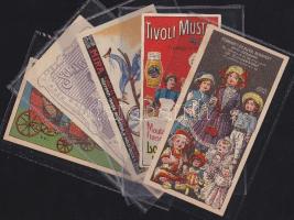 5 db klf magyar és külföldi számolócédula