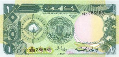 Szudán 1987. 25P, 50P, 1Ł + 1989. 100Ł + 1991. 5Ł T:I