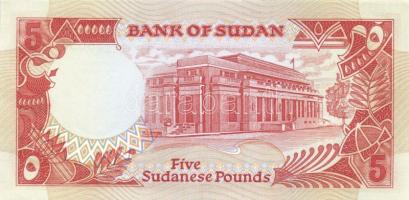 Szudán 1987. 25P, 50P, 1Ł + 1989. 100Ł + 1991. 5Ł T:I