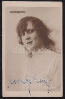 B. Kosáry Emma fotólap a színésznő saját kezű aláírásával