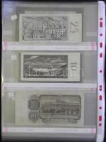Csehszlovákia 1919-1970. 26db klf bankjegy közte 1926. 20K "SPECIMEN" perforációval, támpé...