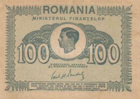 Románia 1945. 100L (5x) T:I,I- foltos